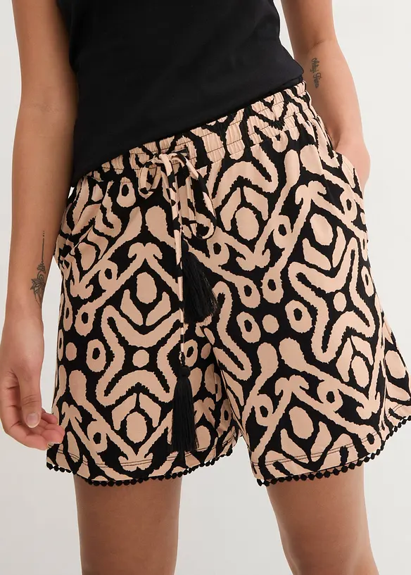 Jerseyshorts av mjuk viskosmix, bonprix