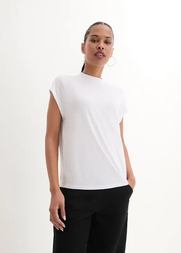 T-shirt av mjuk viskos, bonprix