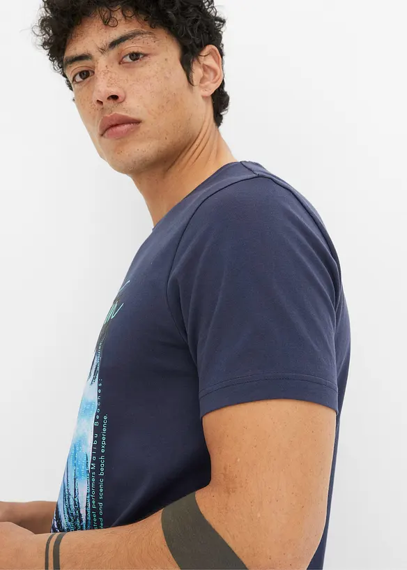 T-shirt i ekologisk bomull med fototryck, bonprix