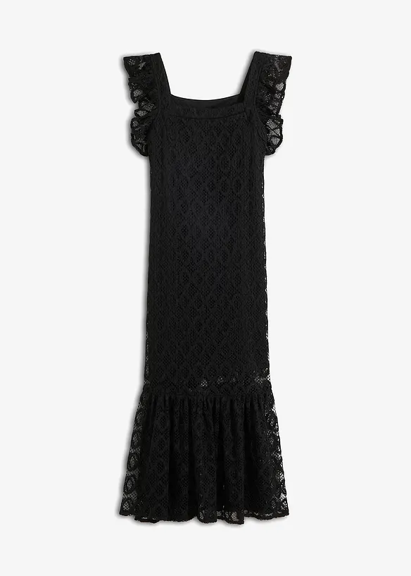 Klänning med hålmönstrad look, BODYFLIRT boutique