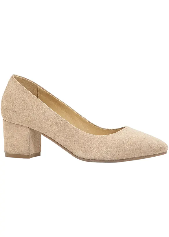 Pumps i skinn, bonprix PREMIUM