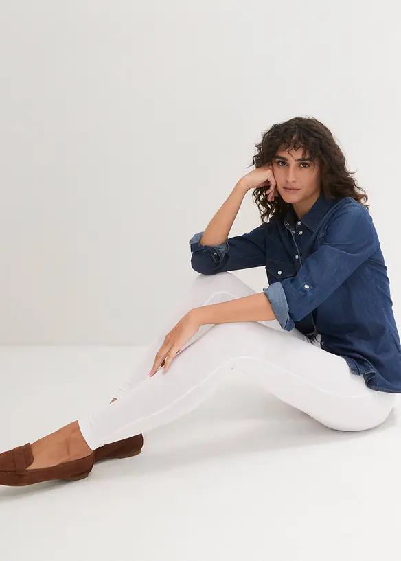 Leggings med ekologisk bomull (2-pack), bonprix