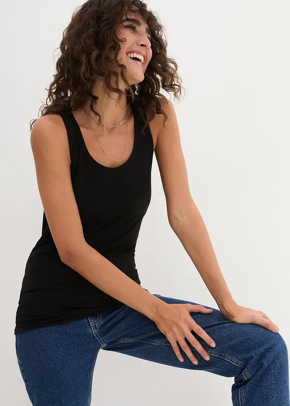 Stretchlinne (2-pack), bonprix