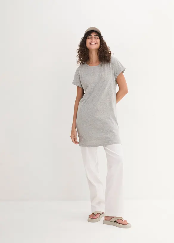 Boxy lång topp , kortärmad, bonprix