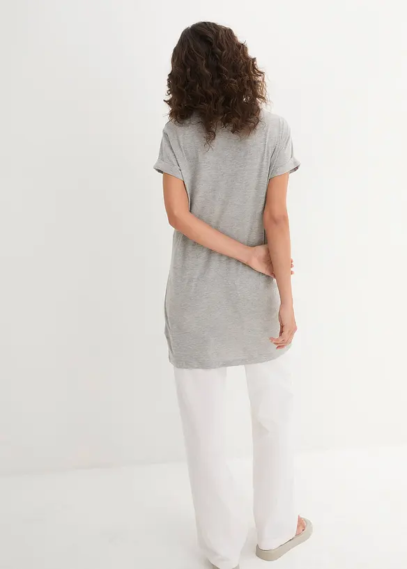 Boxy lång topp , kortärmad, bonprix