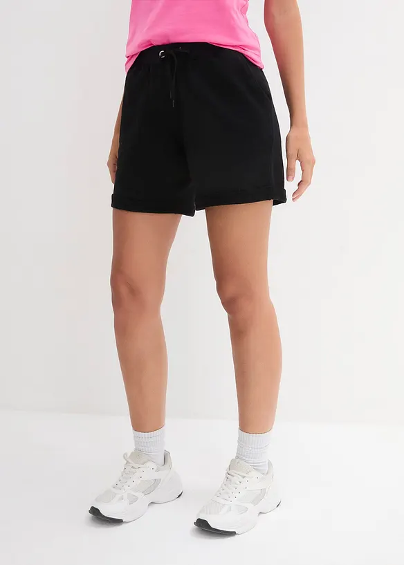 Trikåshorts i ren bomull, bonprix