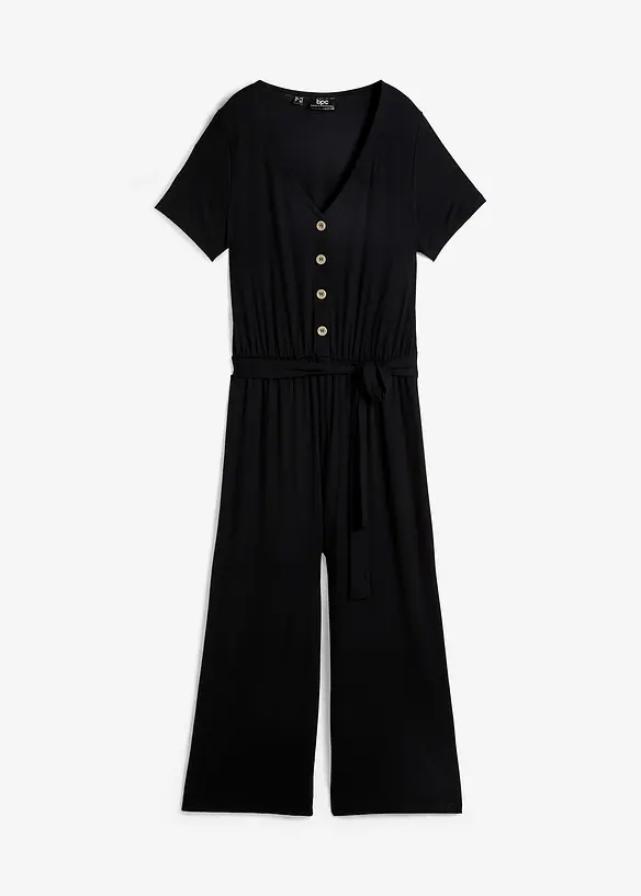 Jerseyjumpsuit av viskosmix, bonprix