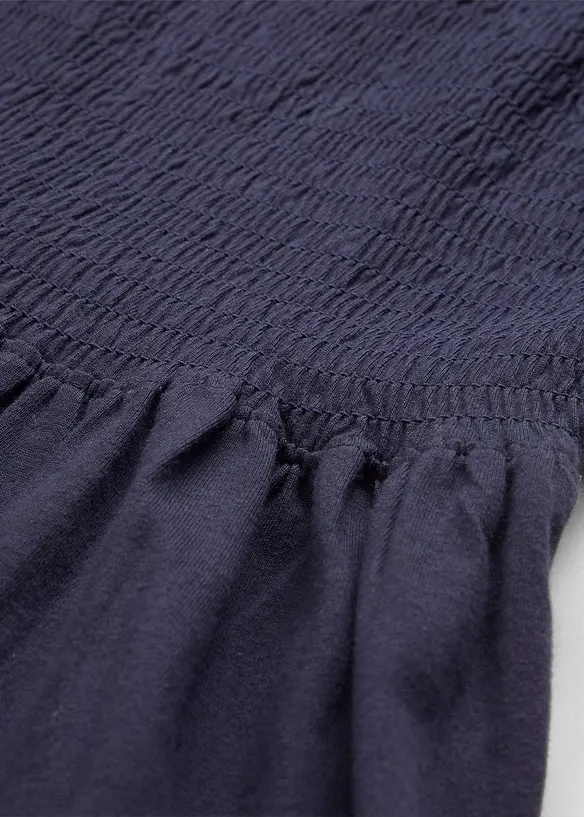 Jerseyklänning av ren bomull, bonprix