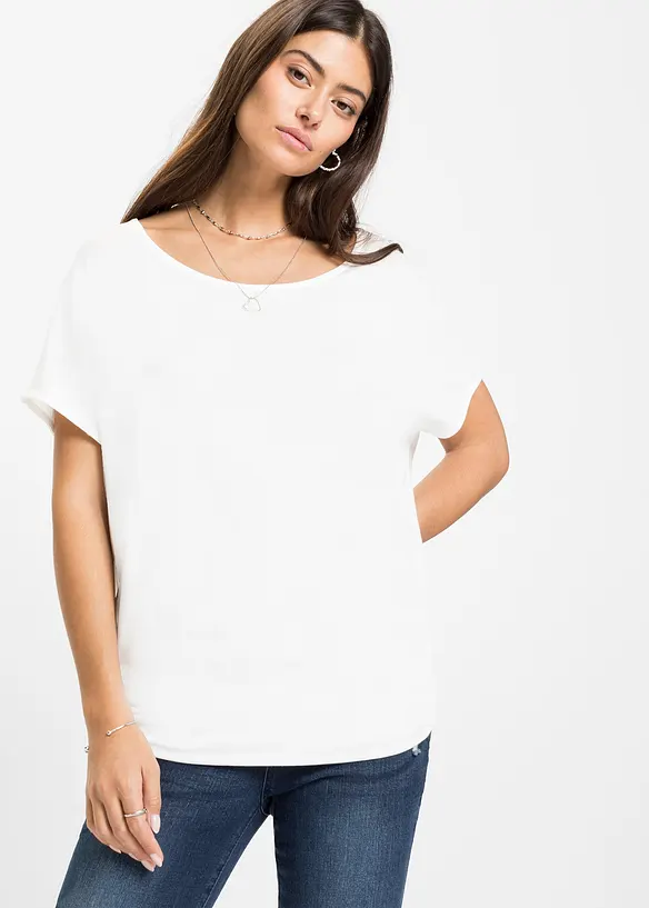 Topp av mjuk viskosmix, bonprix