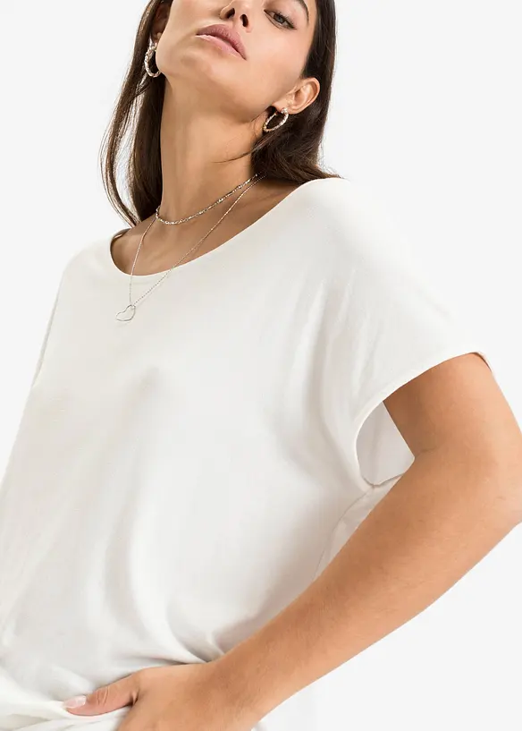 Topp av mjuk viskosmix, bonprix