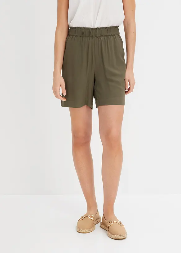 Shorts i viskos, bonprix