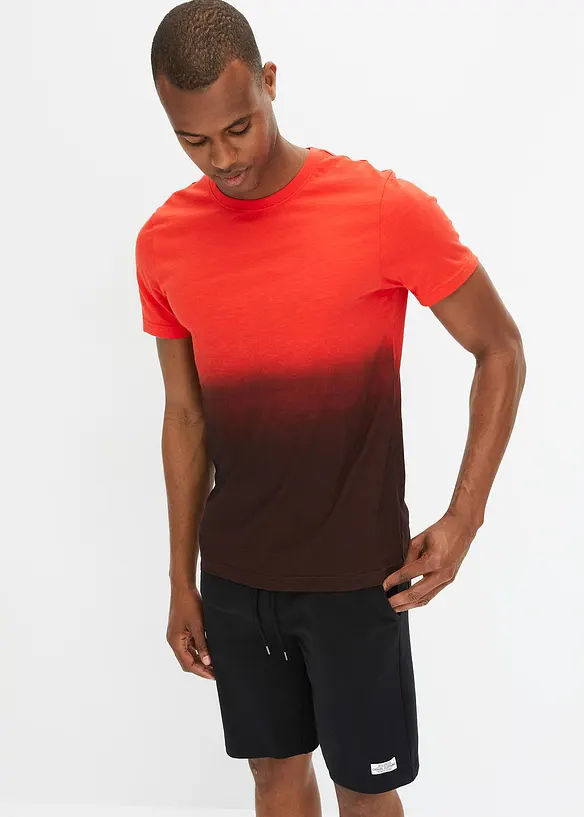 T-Shirt i ren bomull, Slim Fit, bonprix