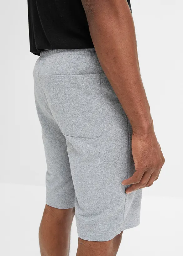 Trikåbermudas med fickor med dragkedja, bonprix