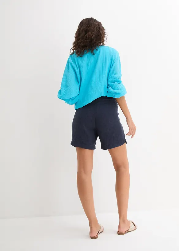 Mammashorts i bomullsmuslin, bonprix