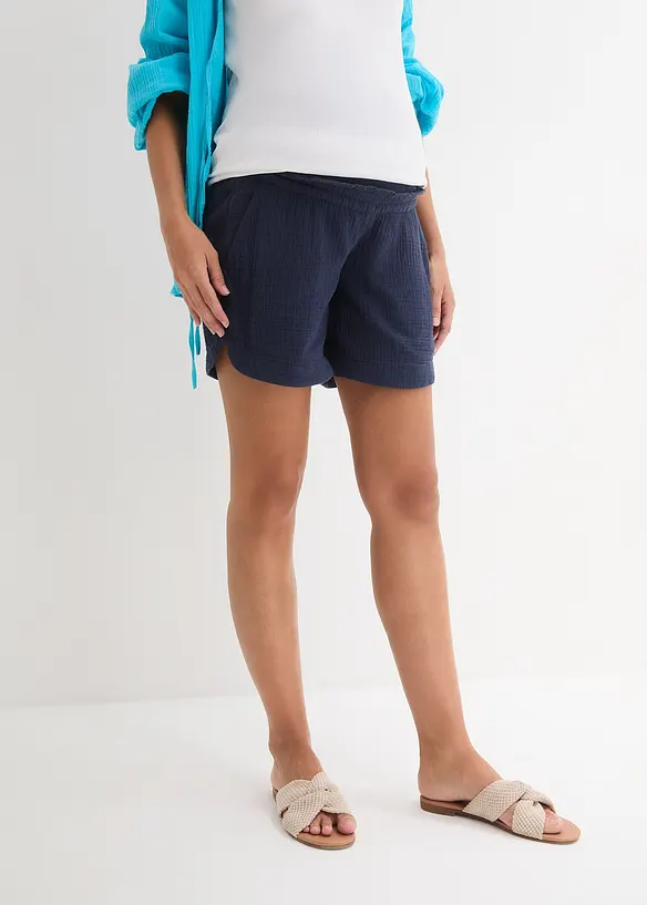 Mammashorts i bomullsmuslin, bonprix
