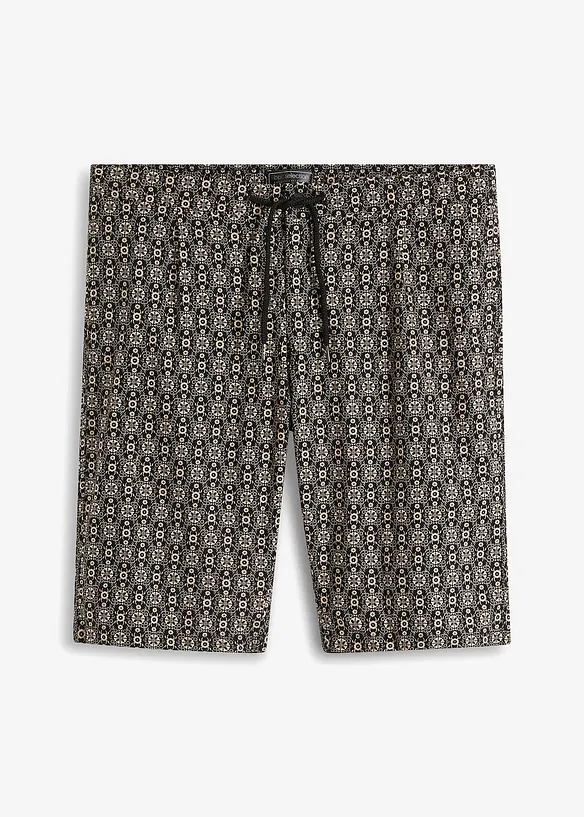 Linneshorts i chinosmodell, bonprix