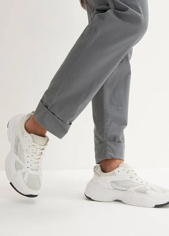 Ankell&aring;nga chinos i bomull, bonprix