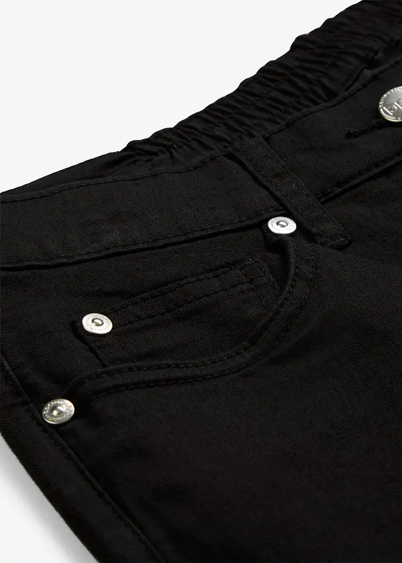 Slim Fit Jeans Mid Waist, med bekväm midja, bonprix