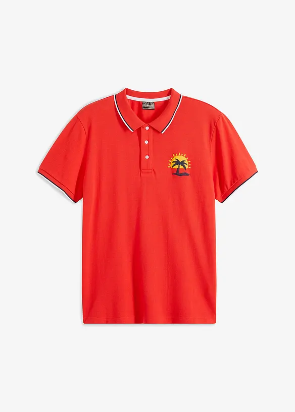 Pikétröja med kort ärm i ekologisk bomull, bpc bonprix collection