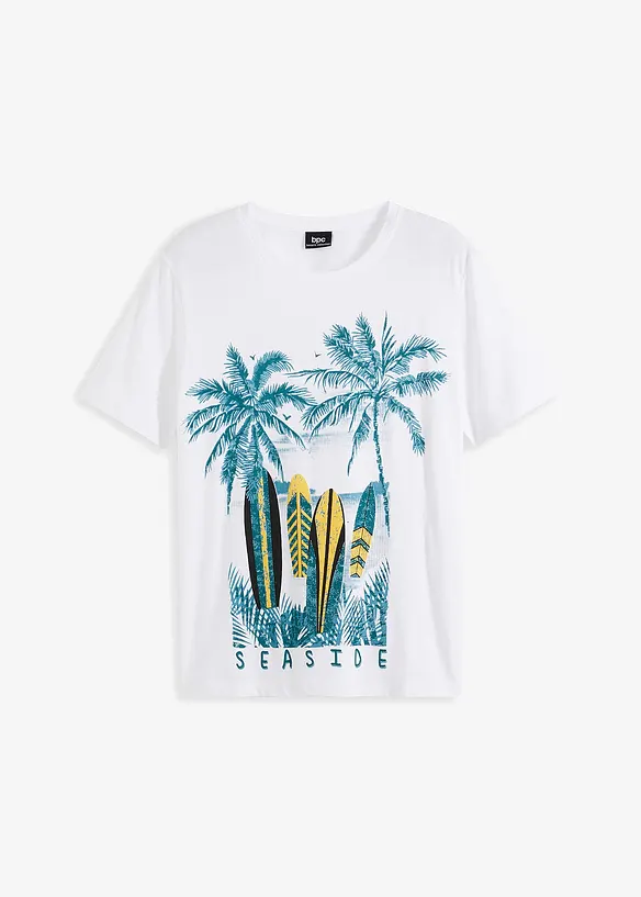T-shirt i ekologisk bomull, bonprix