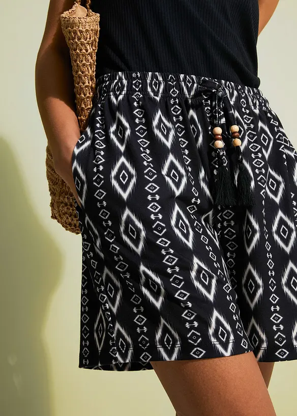Mönstrade shorts, bonprix