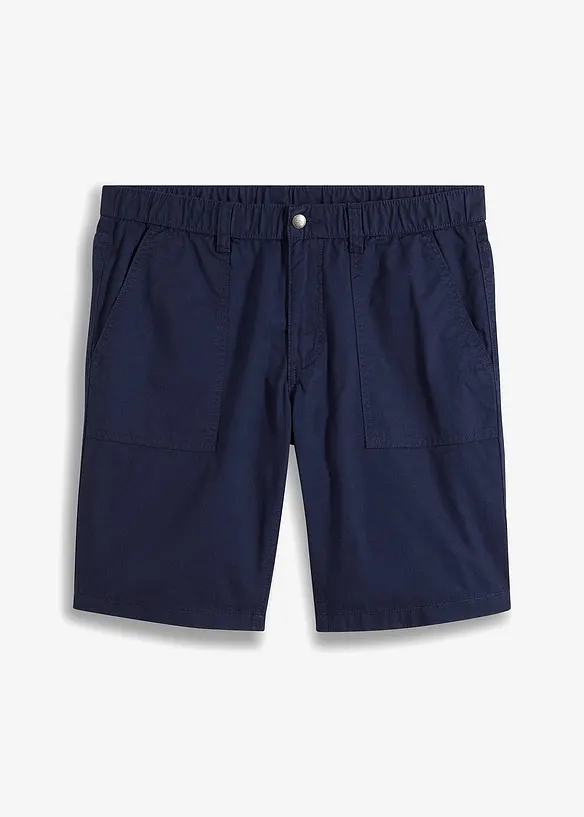 Shorts av ren bomull, Regular Fit, bonprix