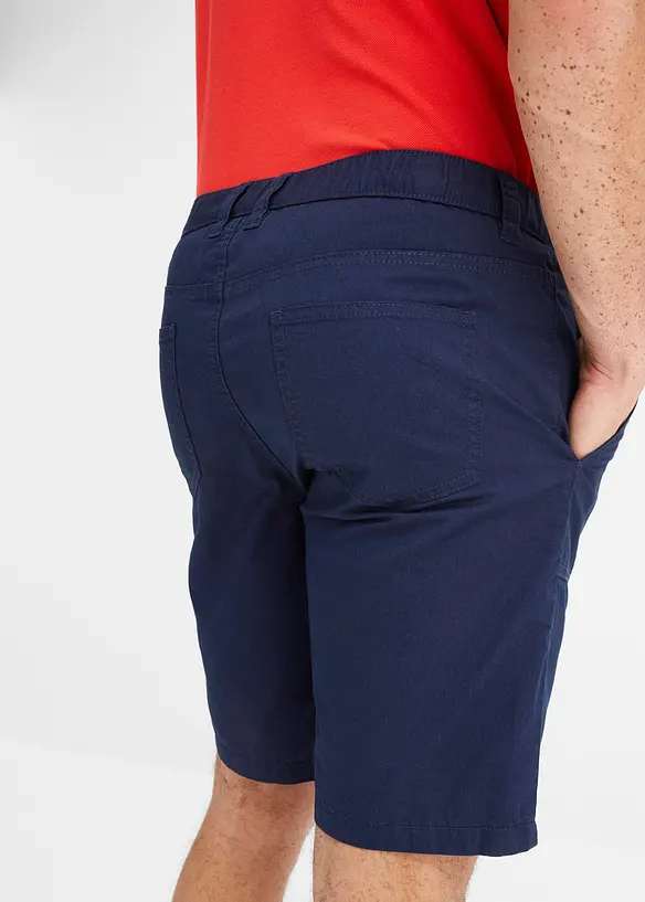 Shorts av ren bomull, Regular Fit, bonprix