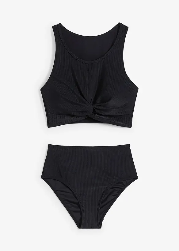 Bikini med BH-topp och återvunnen polyester (2 delar), bonprix