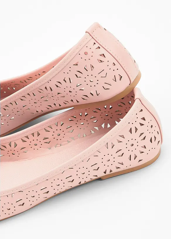 Ballerinaskor med bekväm vidd, bonprix