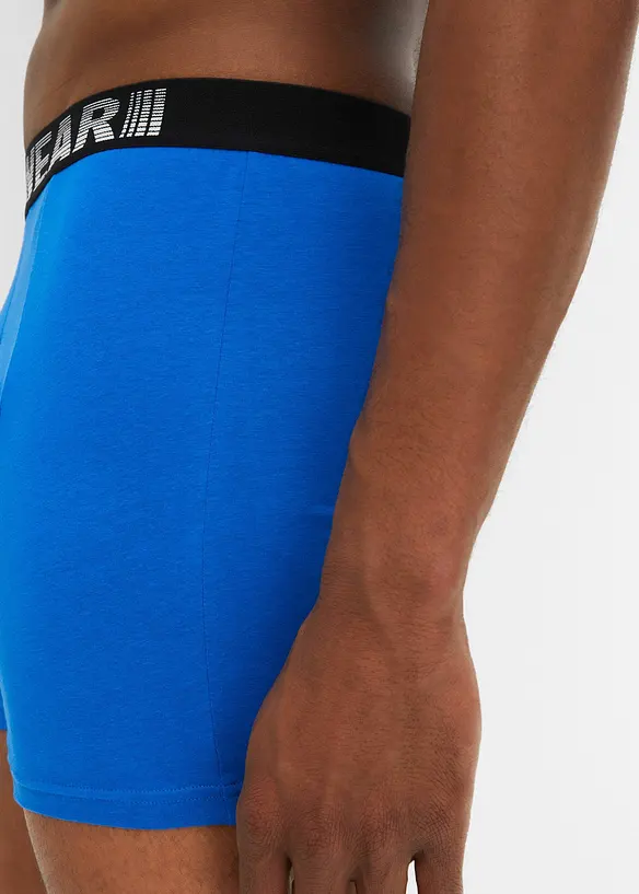 Mellanlånga boxershorts, tajta (3-pack), bonprix
