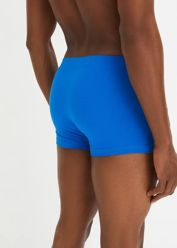 Boxershorts med ekologisk bomull, tajta (3-pack), bonprix