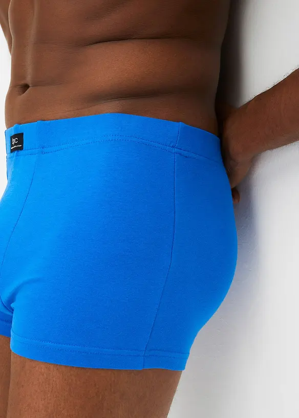 Boxershorts med ekologisk bomull, tajta (3-pack), bonprix