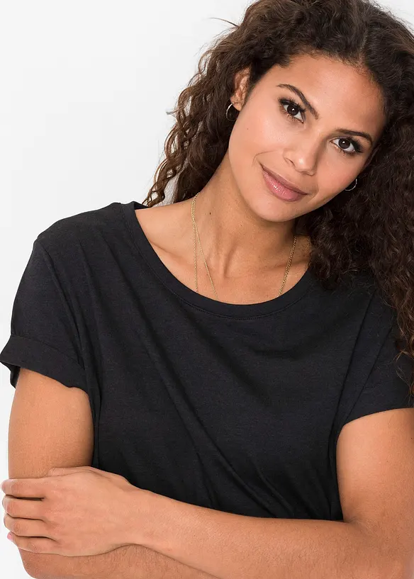 Jerseyklänning i oversizemodell, bonprix