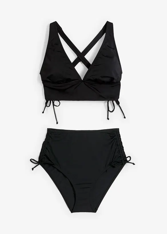 Bikini med korsade axelband (2 delar), bonprix