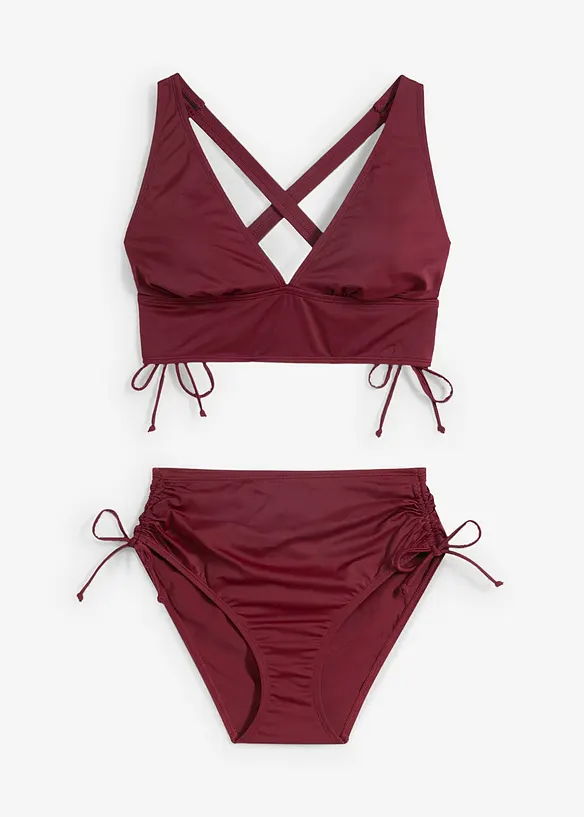 Bikini med korsade axelband (2 delar), bonprix