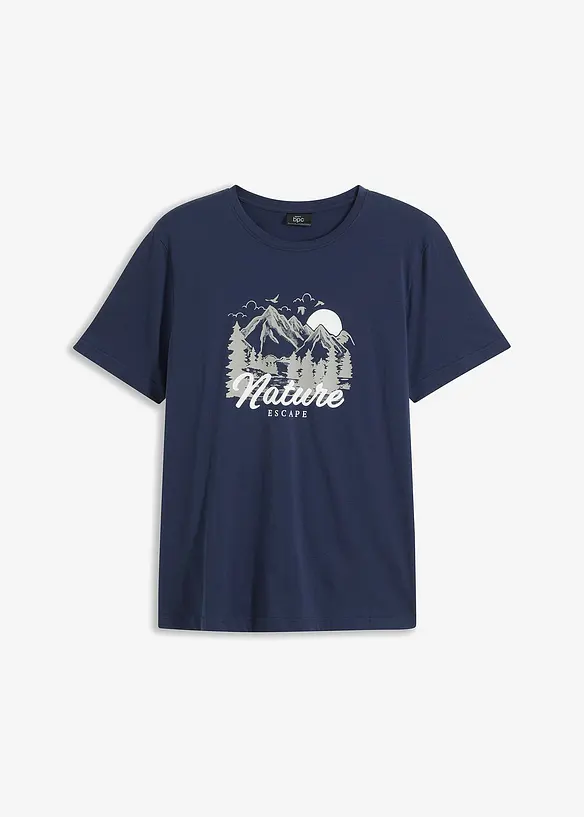 T-shirt i ren ekologisk bomull, bonprix
