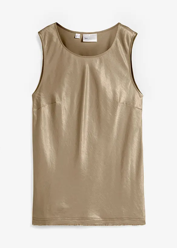 Bluslinne i följsam satin, bonprix