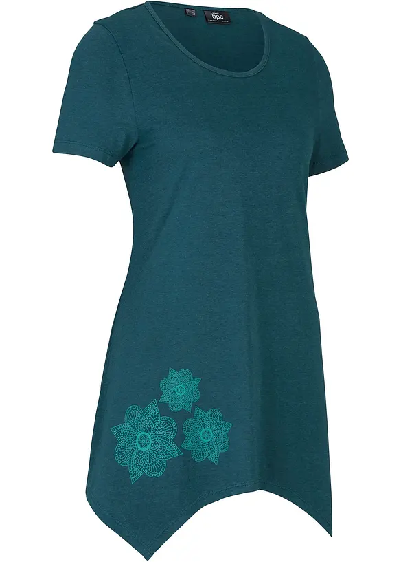 Sporttopp, kort&auml;rmad, bonprix