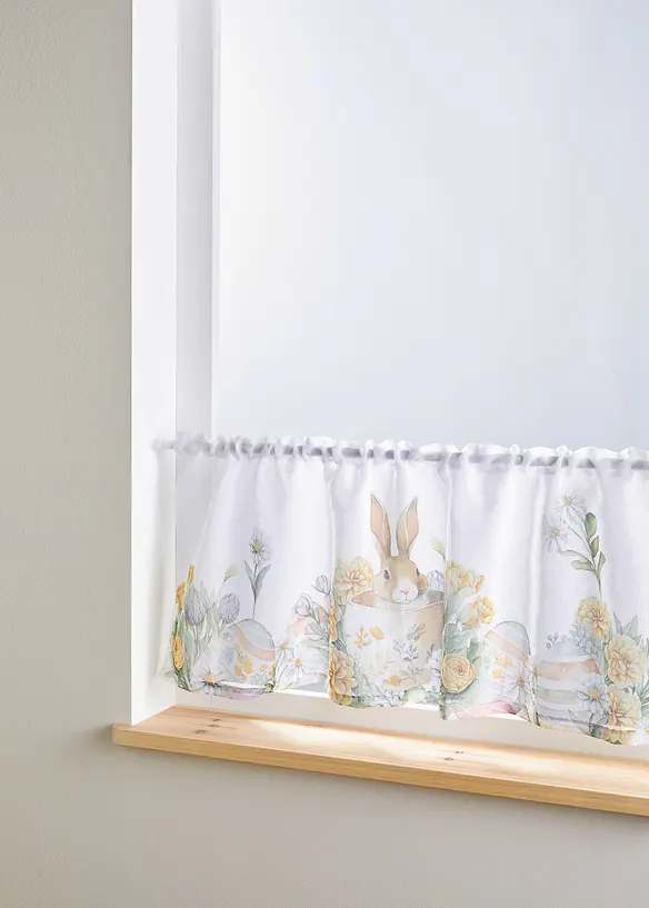 Caf&eacute;gardin med harmotiv, bonprix