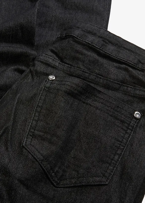 Extra stretchiga jeans gjorda i ett tunt material, bonprix