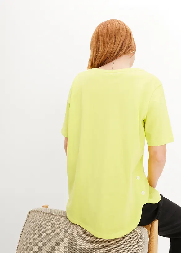 Vid T-shirt i ekologisk bomull, bonprix