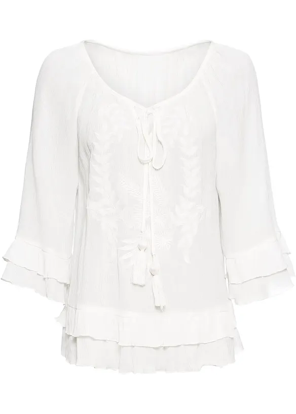 Tunika med broderi, bonprix