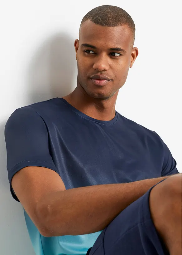 Funktions-T-shirt med olika färgnyanser, bonprix