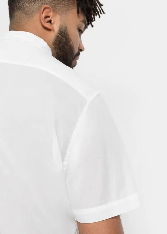 Kortärmad skjorta i ren bomull, bonprix