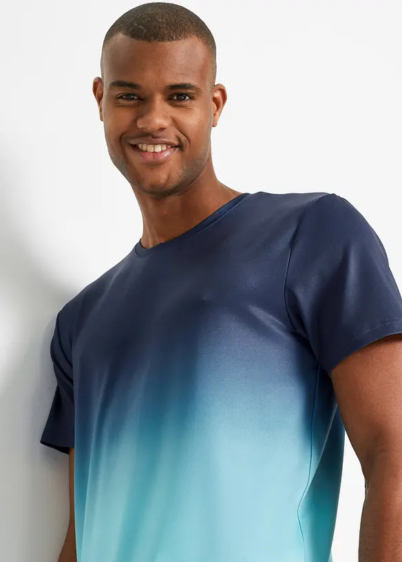 Funktions-T-shirt med olika färgnyanser, bonprix