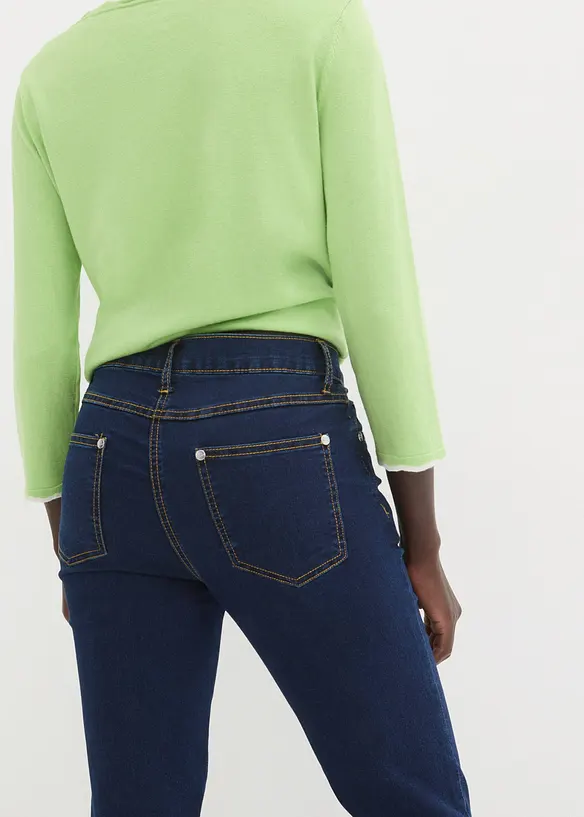 Slim Fit Jeans Mid Waist, Super Stretch, bonprix