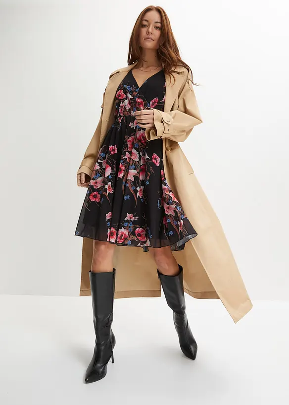 Minikl&auml;nning i mesh, bonprix