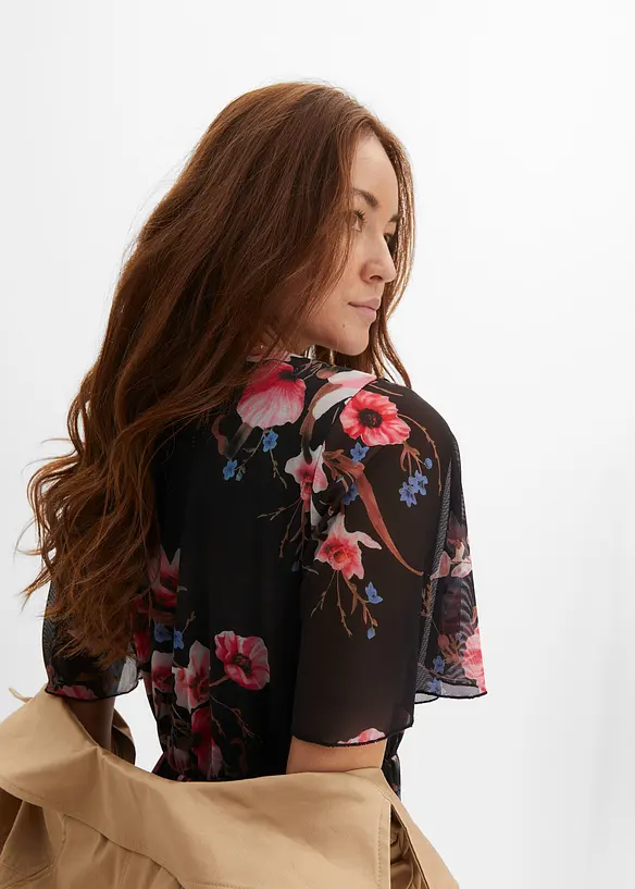 Minikl&auml;nning i mesh, bonprix