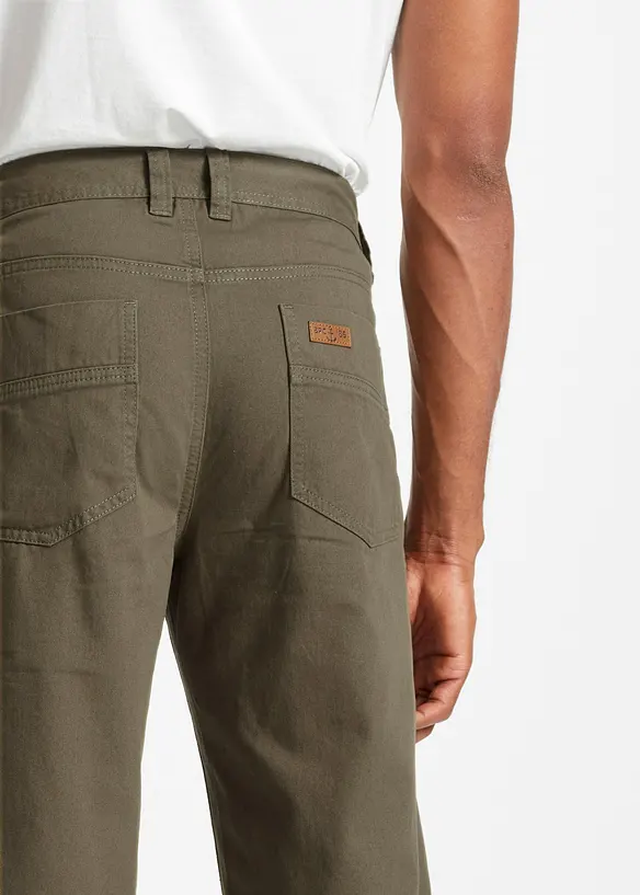 Långa bermudas med påsydda fickor, Regular Fit, bonprix