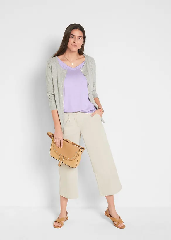 L&aring;ng topp i mjuk viskos (2-pack), bonprix